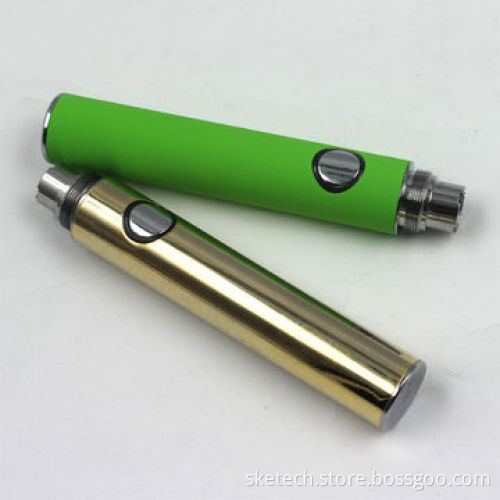 Electronic cigarette starter kit with spring coil, unique design
